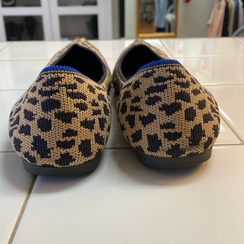 Rothy's Leopard Print Pointed Toe Flats - image 7
